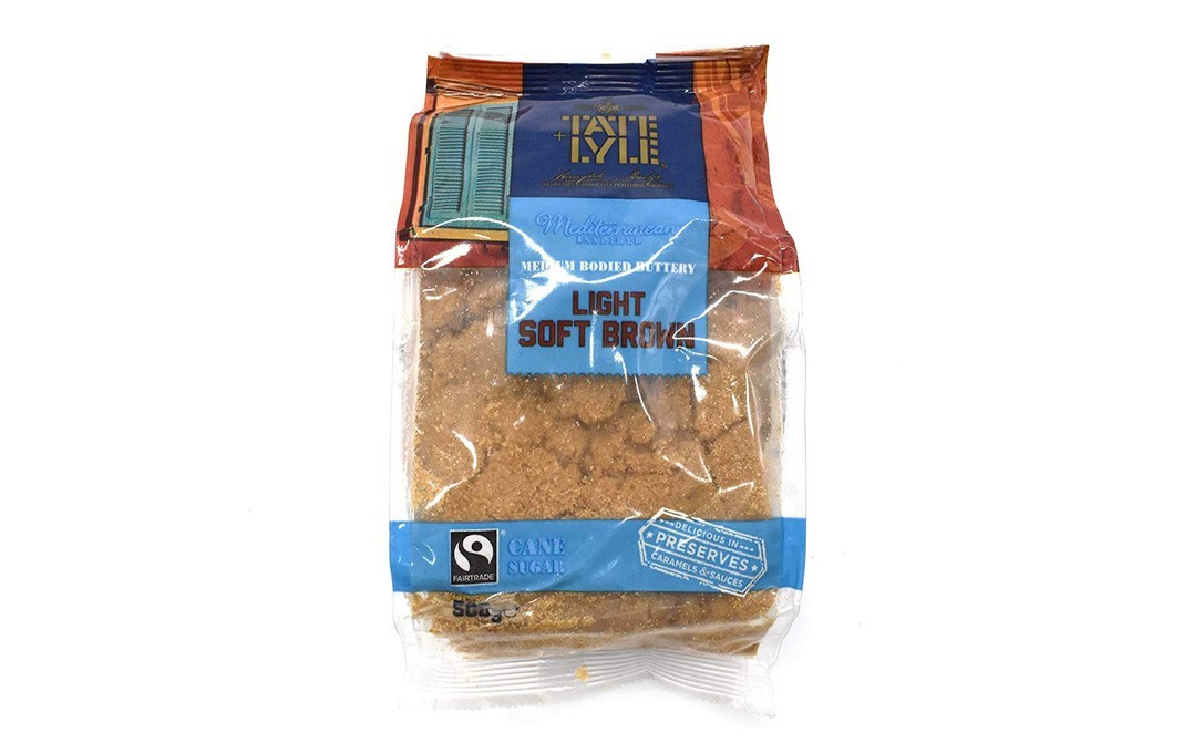 Tate & Lyle Light Soft Brown Cane Sugar    Pack  500 grams